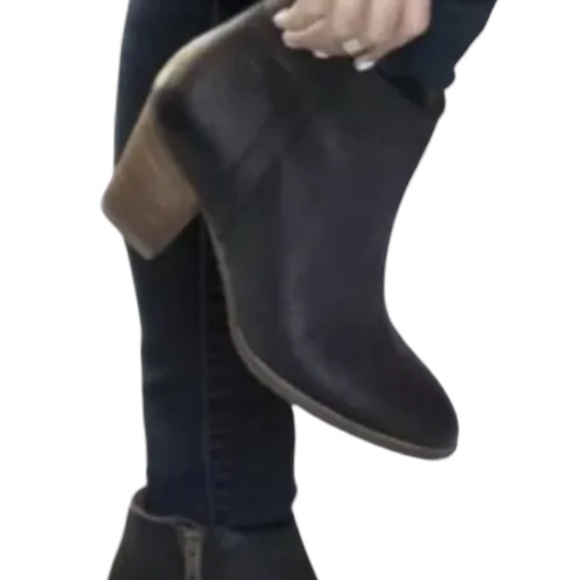 Madewell Billie Black leather boots - Picture 2 of 16